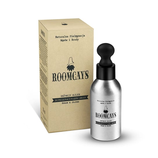 Roomcays, odżywczy olejek do pielęgnacji wąsów i brody, 50 ml Roomcays