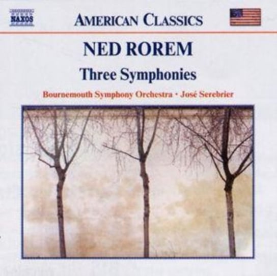 Rorem: Three Symphonies Serebrier Jose