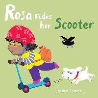 Rosa Rides her Scooter Spanyol Jessica
