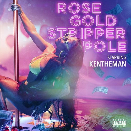 Rose Gold Stripper Pole KenTheMan