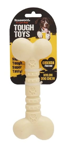 Rosewood- Tough Toys kość do żucia dla   psa - o smaku kurczaka średnia Inna marka