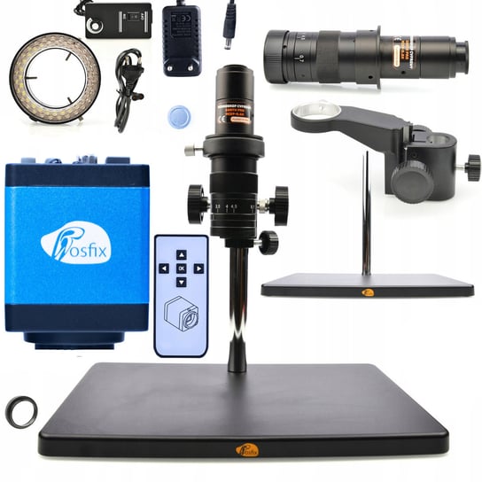 Rosfix Mikroskop cyfrowy Earth Pro MCEP-0.5X + kamera Scorpius Pro KMSP-HDMI-USBI + Oświetlacz+ Kamera Draco Blue Rosfix