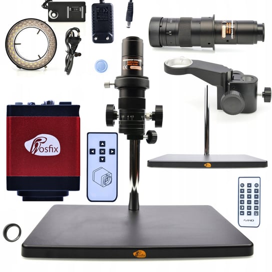 Rosfix Mikroskop cyfrowy Earth Pro MCEP-0.5X + kamera Scorpius Pro KMSP-HDMI-USBI + Oświetlacz+ Kamera Draco Red Rosfix