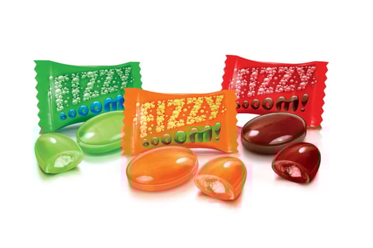 Roshen Cukierki Fizzy Boom Z Nadzieniem Musującym 1 Kg Roshen