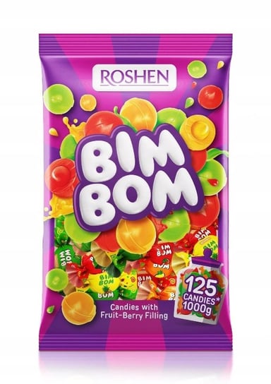 Roshen, cukierki owocowe Bim-Bom, 1 kg Roshen