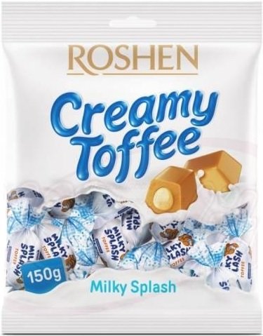 Roshen Milky Splash toffee 150g Roshen