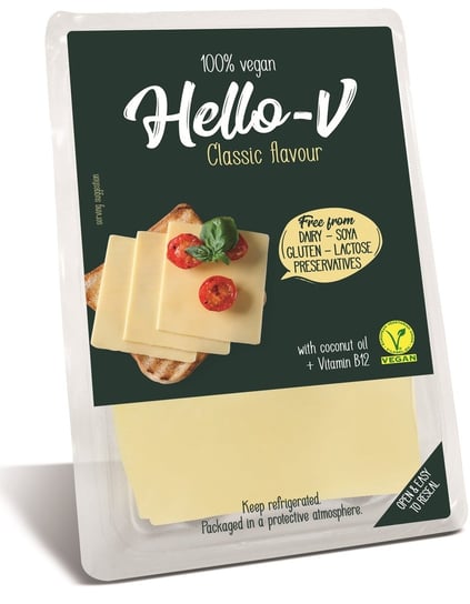 Roślinna alternatywa sera żółtego- plastry 140 g Inny producent