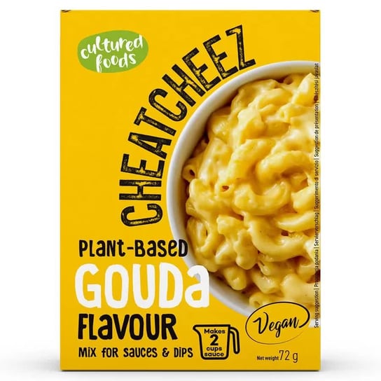 Roślinny sos lub dip &quot;cheatcheez Gouda&quot; Cultured Foods, 72g Cultured Foods