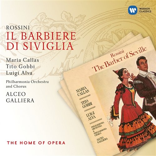 Il Barbiere di Siviglia, Act II: Recitativo: Bella voce! Bravissima! (Conte/Rosina/Bartolo) Alceo Galliera, Philharmonia Orchestra and Chorus, Maria Callas, Luigi Alva, Fritz Ollendorff