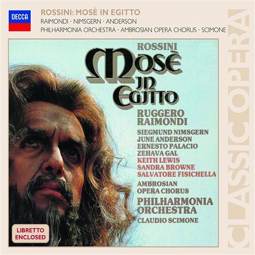 Rossini: Mosè in Egitto / Act 2 - "Involto in fiamma rea" June Anderson, Ernesto Palacio, Zehava Gal, Salvatore Fisichella, Philharmonia Orchestra, Claudio Scimone