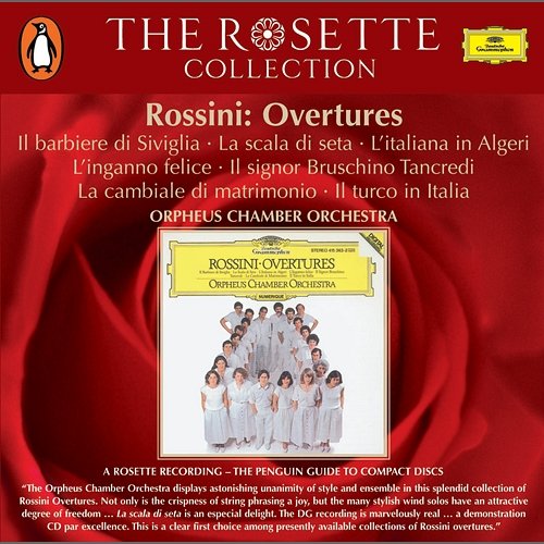 Rossini Overtures Orpheus Chamber Orchestra, Charles Neidich