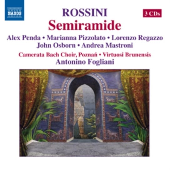 Rossini: Semiramide Virtuosi Brunensis, Camerata Bach Choir Poznań, Penda Alex, Pizzolato Marianna, Regazzo Lorenzo, Osborn John, Mastroni Andrea