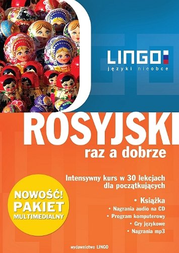 Rosyjski raz a dobrze + Pakiet Multimedialny Dąbrowska Halina, Zybert Mirosław