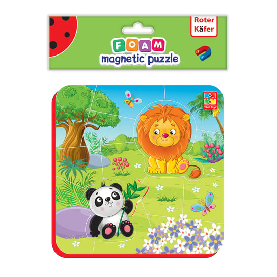 Roter Kafer, puzzle magnetyczne zoo Roter Kafer