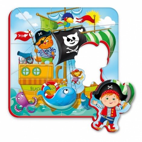 Roter Kafer, puzzle, Piraci na morzu, 16 el. Roter Kafer