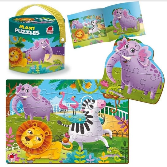 Roter Kafer, puzzle, Zoo, 11/48 el. Roter Kafer