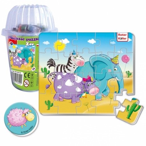 Roter Kafer, puzzle, Zoo, 20 el. Roter Kafer