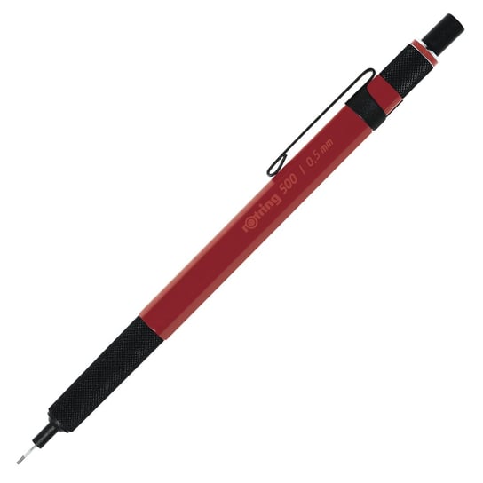 Rotring 500 Ołówek 0.5 Czerwony Etui 2164107 ROTRING