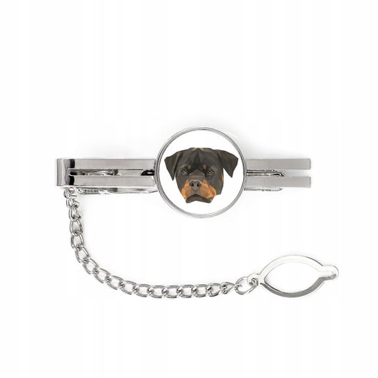 Rottweiler pies geometryczny Spinka do krawata Inna marka