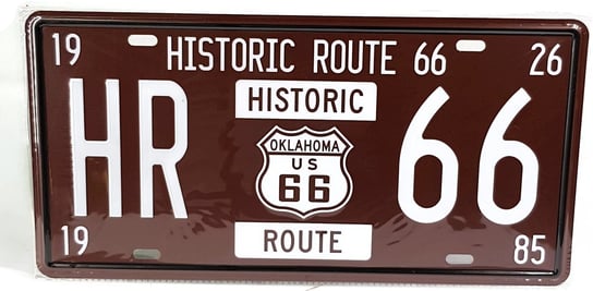 Route 66 Historic Tablica Blacha Ozdobna Usa Inna marka