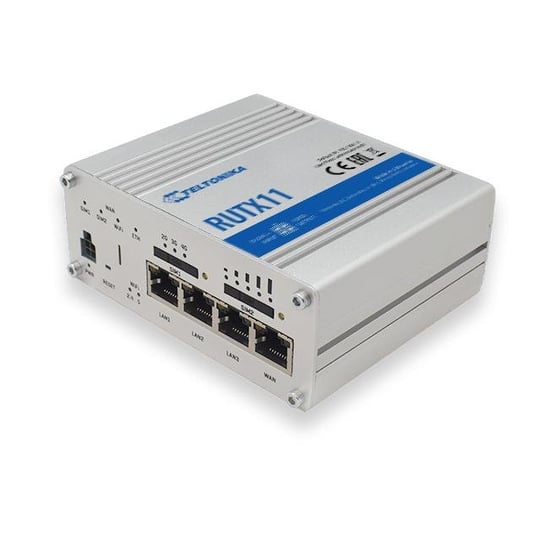 Router bezprzewodowy Teltonika 4G LTE Wi-Fi Dual Band 2xSIM, 4xLAN RUTX11 Teltonika