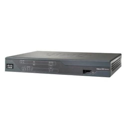 Router Cisco CISCO886G-K9 - Ethernet, Fast Ethernet - 2,4 GHz - Czarny Cisco