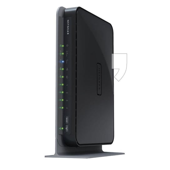 Router NETGEAR WNDR3700-100PES RangeMax, 802.11 n, 600 Mb/s Netgear