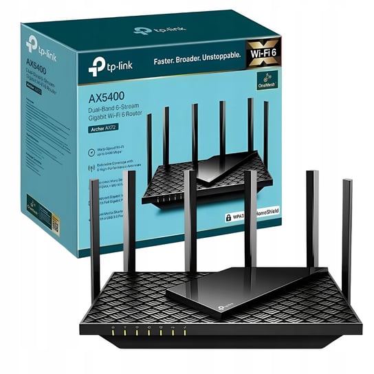 ROUTER WIFI SIECIOWY TP-LINK BEZPRZEWODOWY ARCHER AX72 WIFI6 TP-Link