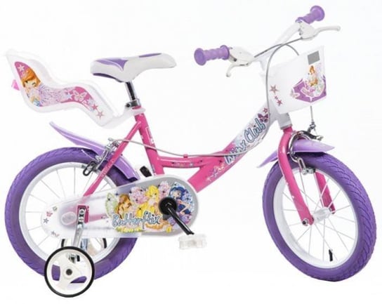 Rower 14 Cal Dla Dziewczynki Winx Club Fioletowo-różowy Inna marka