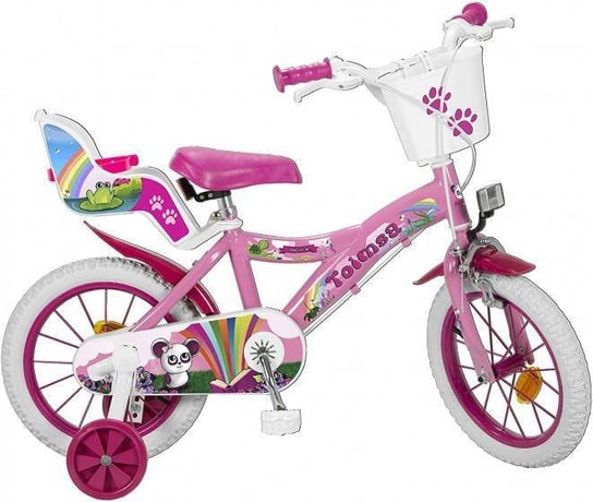 Rower 14 Cali Dla Dziewczynki Fantasy Różowy Inna marka
