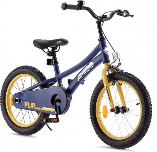 Rower 18 Cali Dla Chłopca Flip Niebiesko-żółty Inna marka