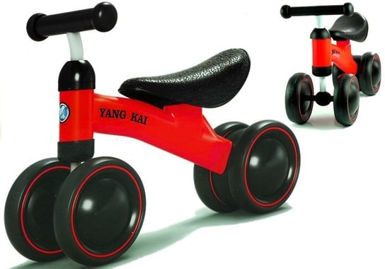 Rower Biegowy Yang Kai Czerwony Dla Dzieci Biegówka Inna marka