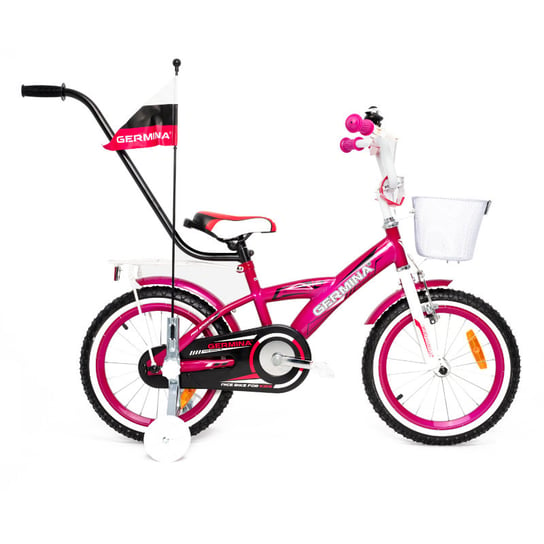 Rower dziecięcy 16", różowy, BMX GIRL, GERMINA / Germina Inna marka