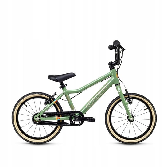 Rower dziecięcy Academy Grade 3 16" Olive, lekki 5,5kg!! Academy