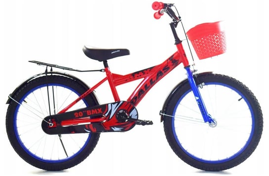 Rower dziecięcy BMX 20" - Czerwony DALLAS BIKE