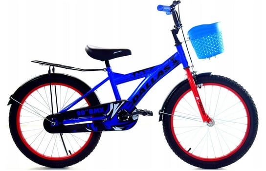 Rower dziecięcy BMX 20" - Niebieski DALLAS BIKE