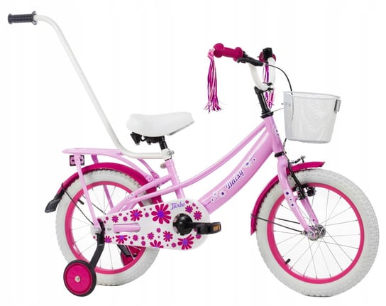 Rower dziecięcy BMX Daisy 16" Fiolet-Róż Art-Pol