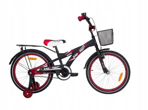 Rower dziecięcy BMX Mexller 16! PL ! Prowadnik, koła boczne, kosz  ! Mexller