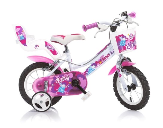 Rower Dziecięcy Fairy ACRA 12" - Różówy Dino Bikes