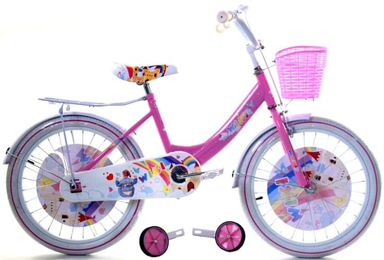 Rower dziecięcy Wiki 20" - Różowy DALLAS BIKE
