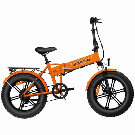Rower Elektryczny, Engwe,  25 Km/h, zasięg 40 Km, Pomarańczowy ENGWE