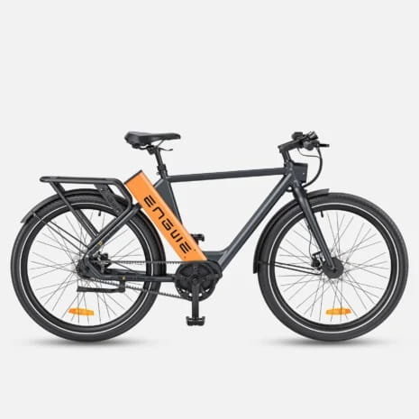 Rower elektryczny Engwe P275 Pro pomarańczowo - czarny Inna marka