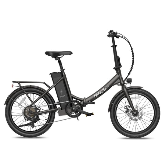 Rower elektryczny FAFREES F20 Lasting - Moc 250W Baterią 36V18.2Ah Zasięg 120KM Mechaniczny Hamulec Tarczowy - Czarny Fafrees