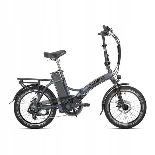 Rower Elektryczny, Jobobike,  25 Km/h, zasięg 70 Km, Szary Jobobike