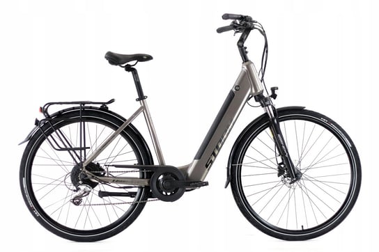 Rower elektryczny Storm E-Diamond Deep 1.0 Lady 19" koło 28 " szary 250 W Storm