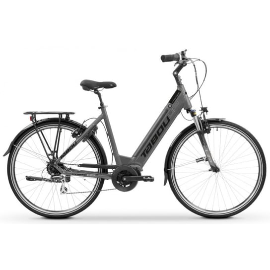 Rower elektryczny Tabou Kinetic Mono Up 1.0 rama 19" koło 28 " szary 250 W Tabou