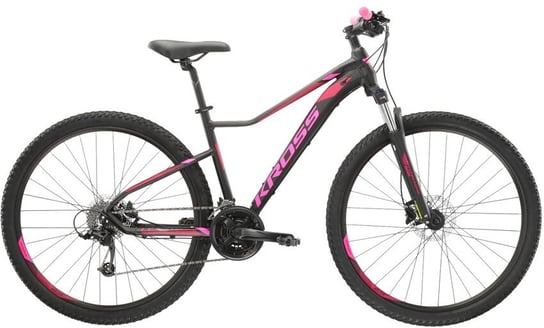 Rower górski damski Kross Lea 6.0 27 XS(16") rower czarny/różowy Kross