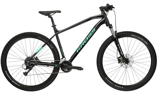 Rower górski męski Kross Level 1.0 29 XL(20") rower czarny/zielony Kross