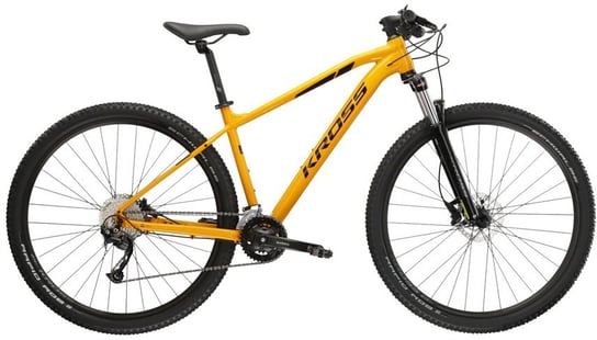Rower górski męski Kross Level 2.0 29 L(19") rower żółty/czarny Kross