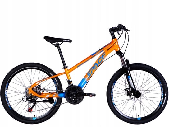 ROWER GÓRSKI MTB KOŁO 24 LEKKI ALUMINIOWY RAMA 11 CALI 21 BIEGÓW 120-150 CM Inna marka